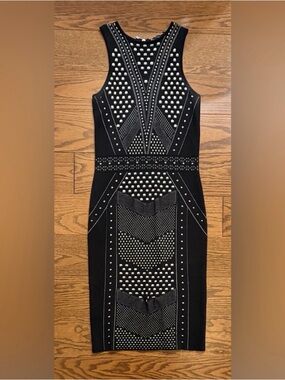 Karen Millen Black Woven Stretch
Dress